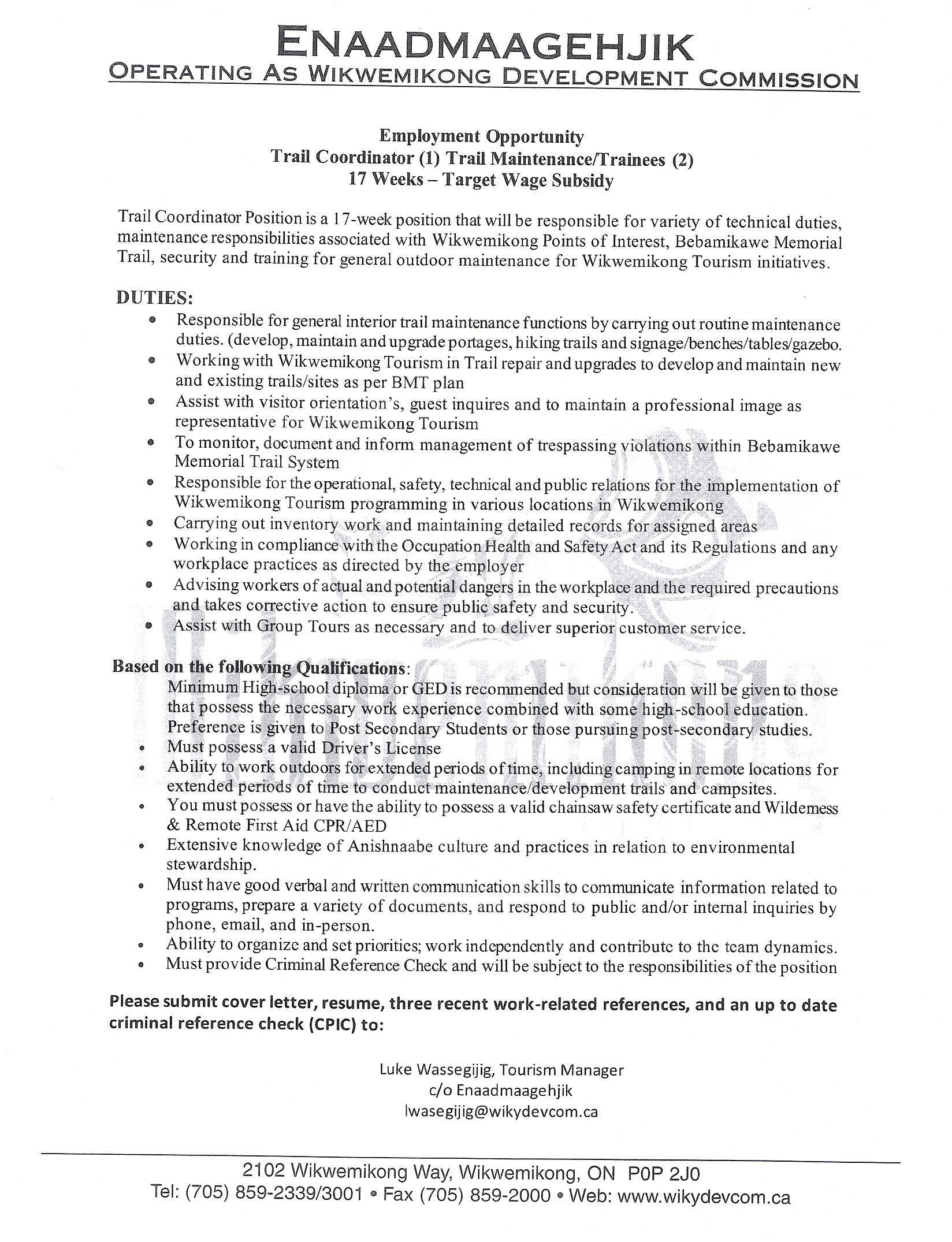 Trail Coordintor PDF