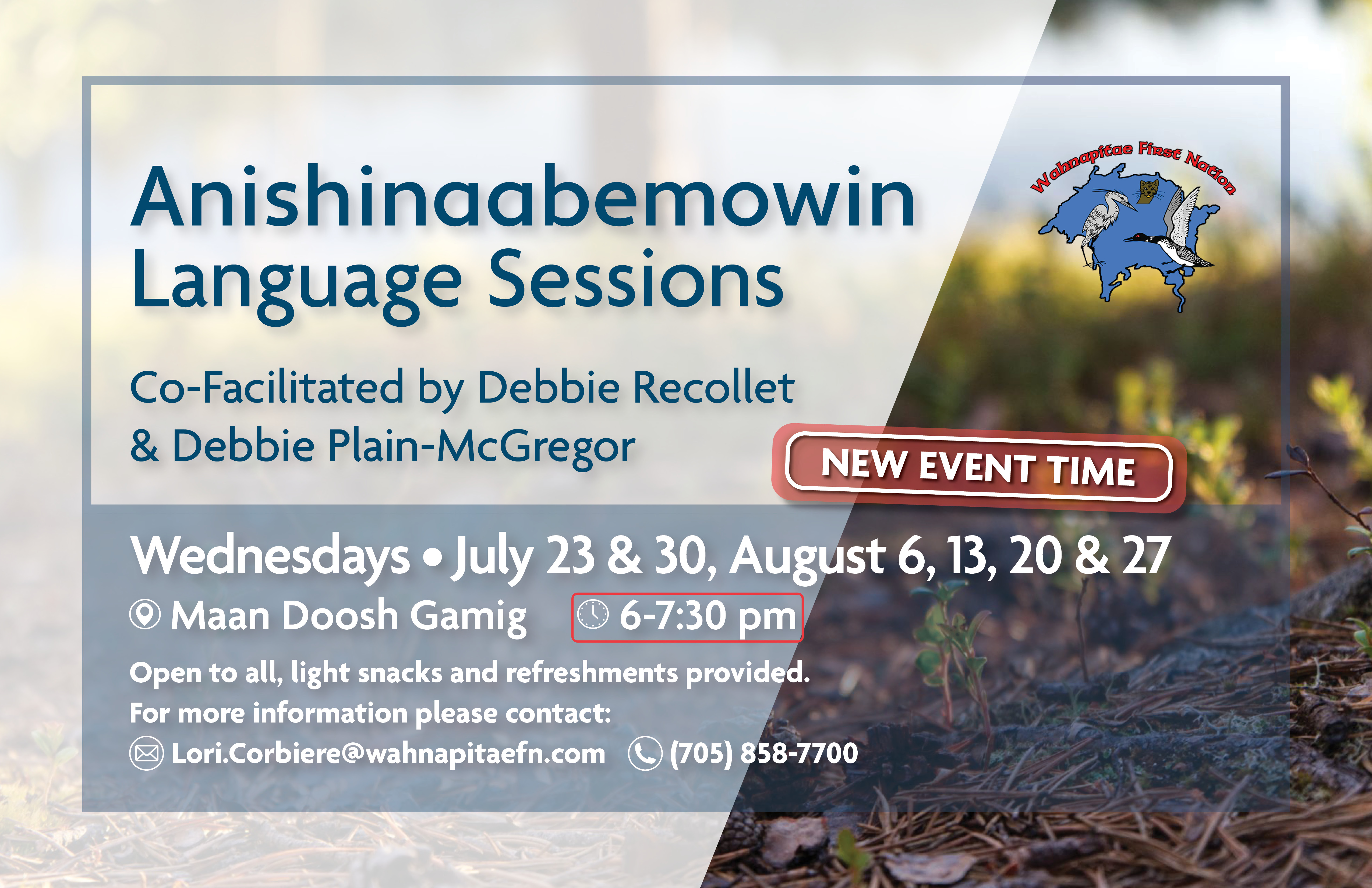 Anishnaabemowin Language Session