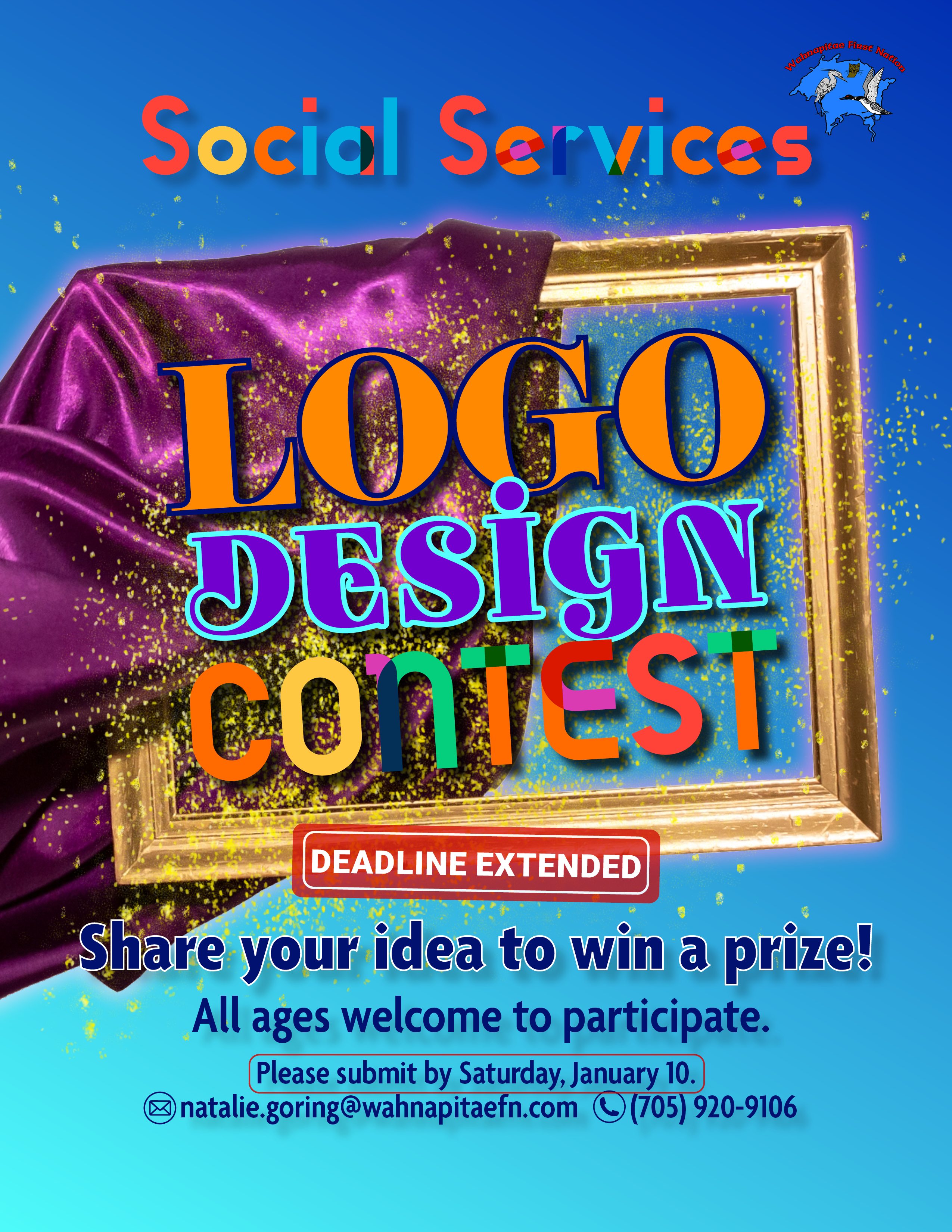 Social Services Logo Design Contest Flyer