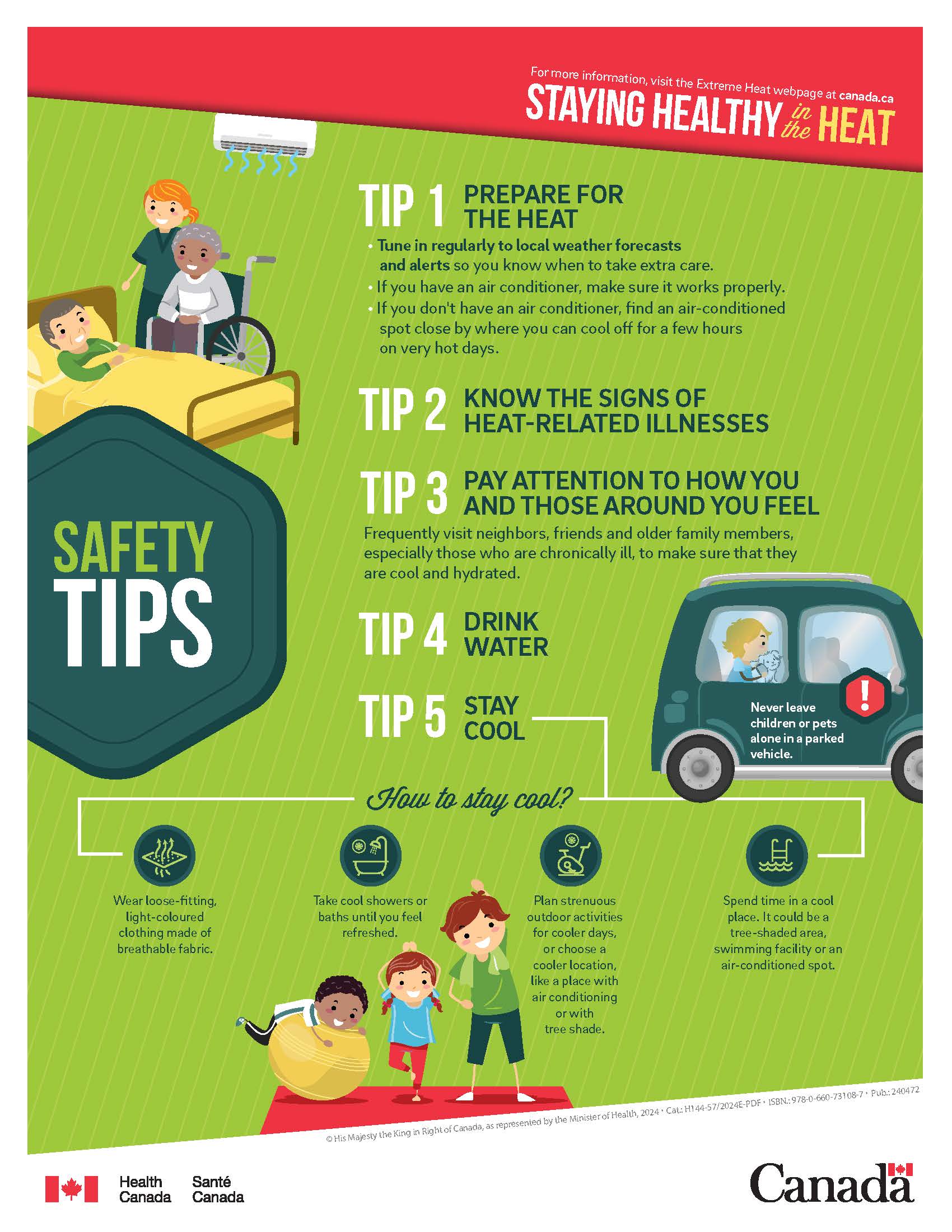 fact sheet staying healthy heat Page 3