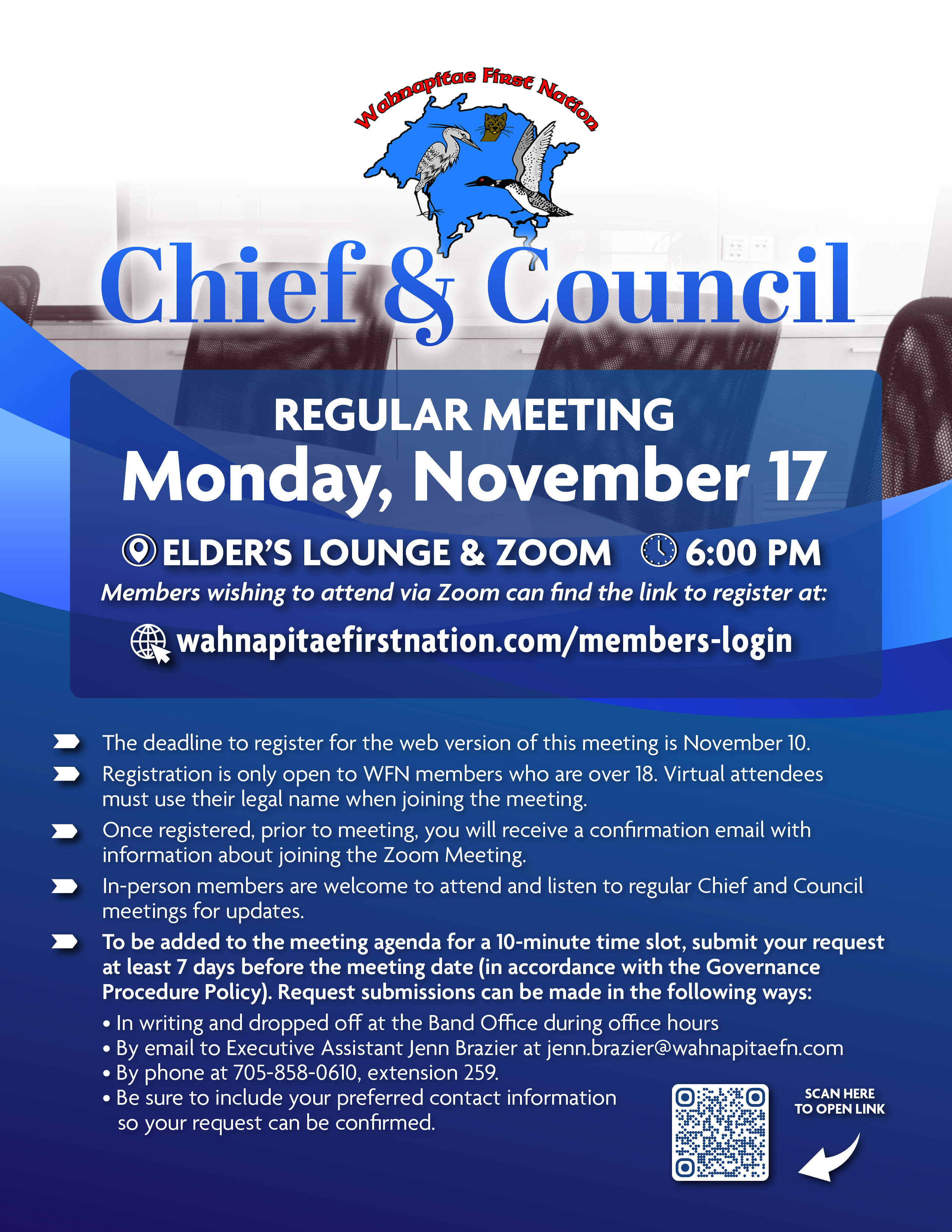 Chief and Council Regular Meeting