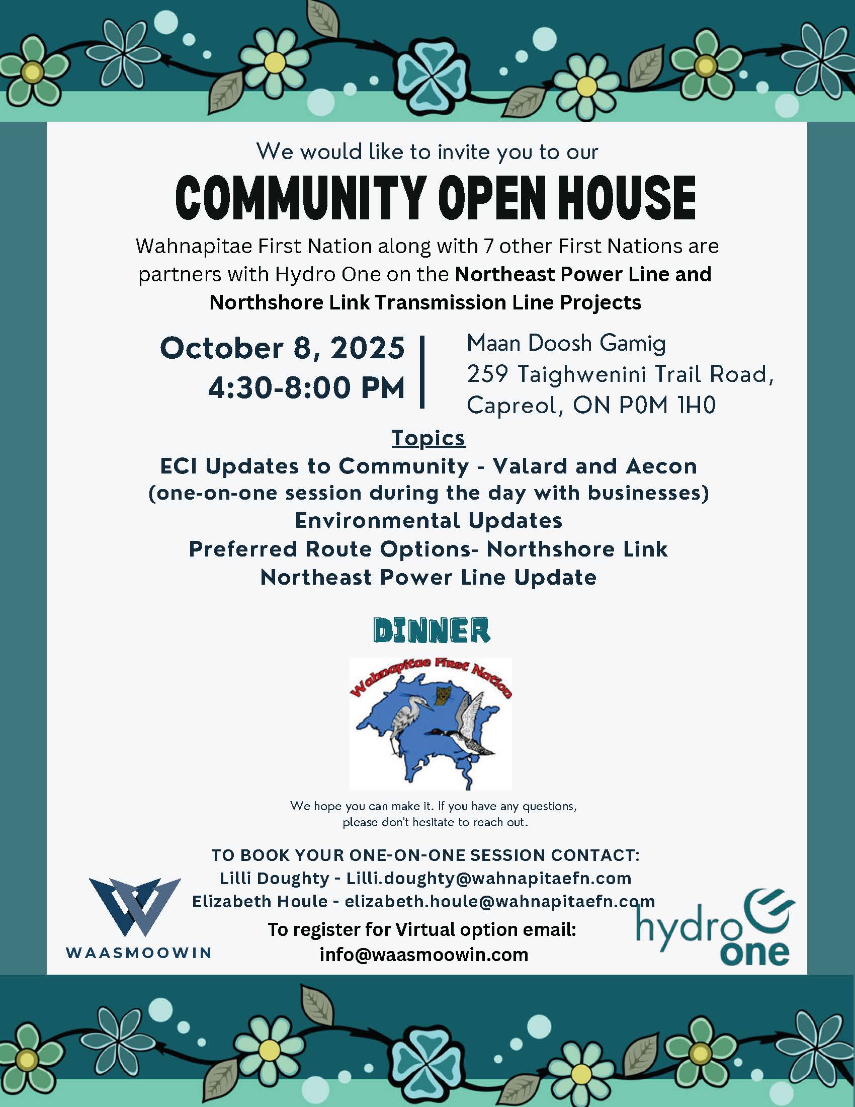 WAASMOOWIN Open House