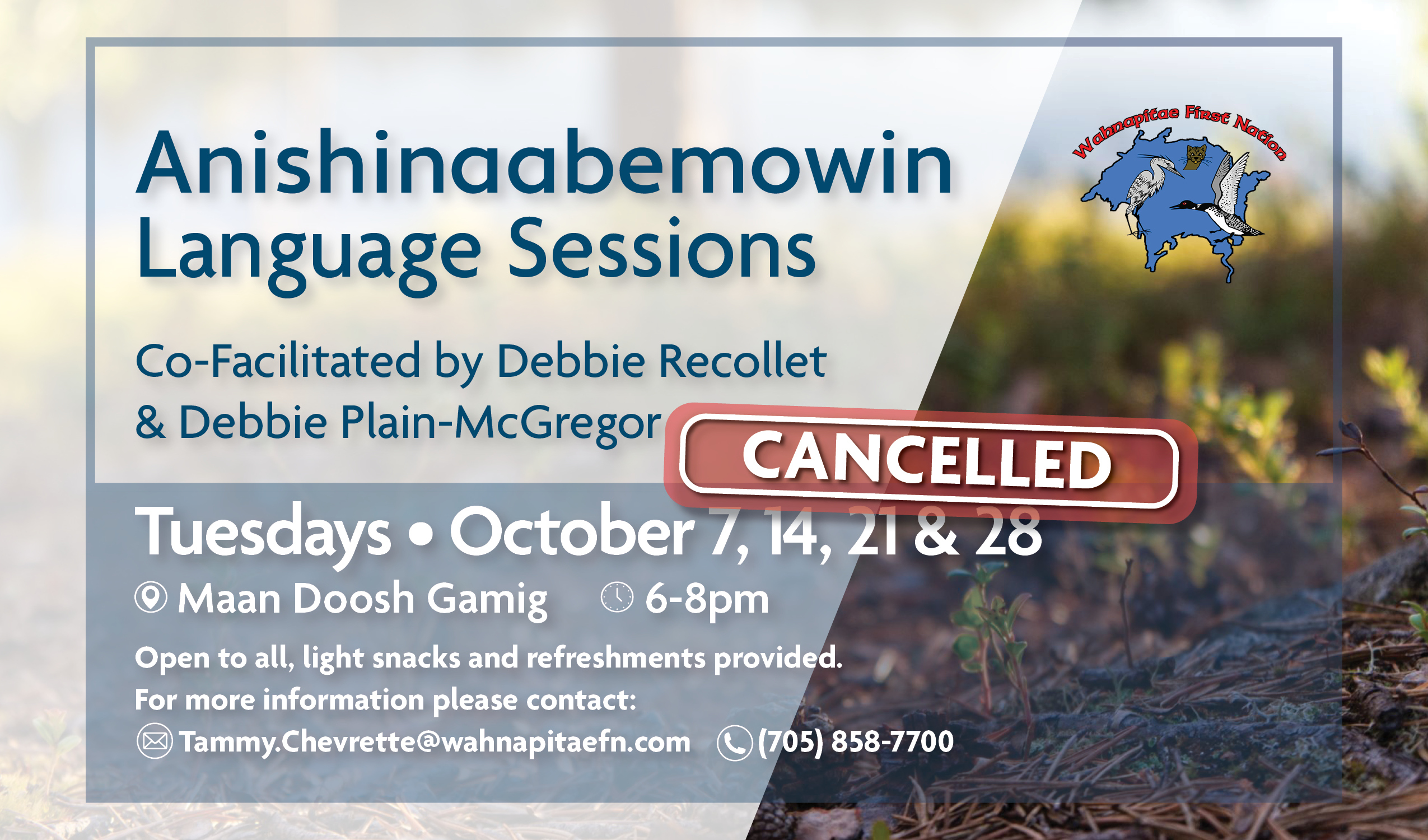 Anishnaabemowin Language Session