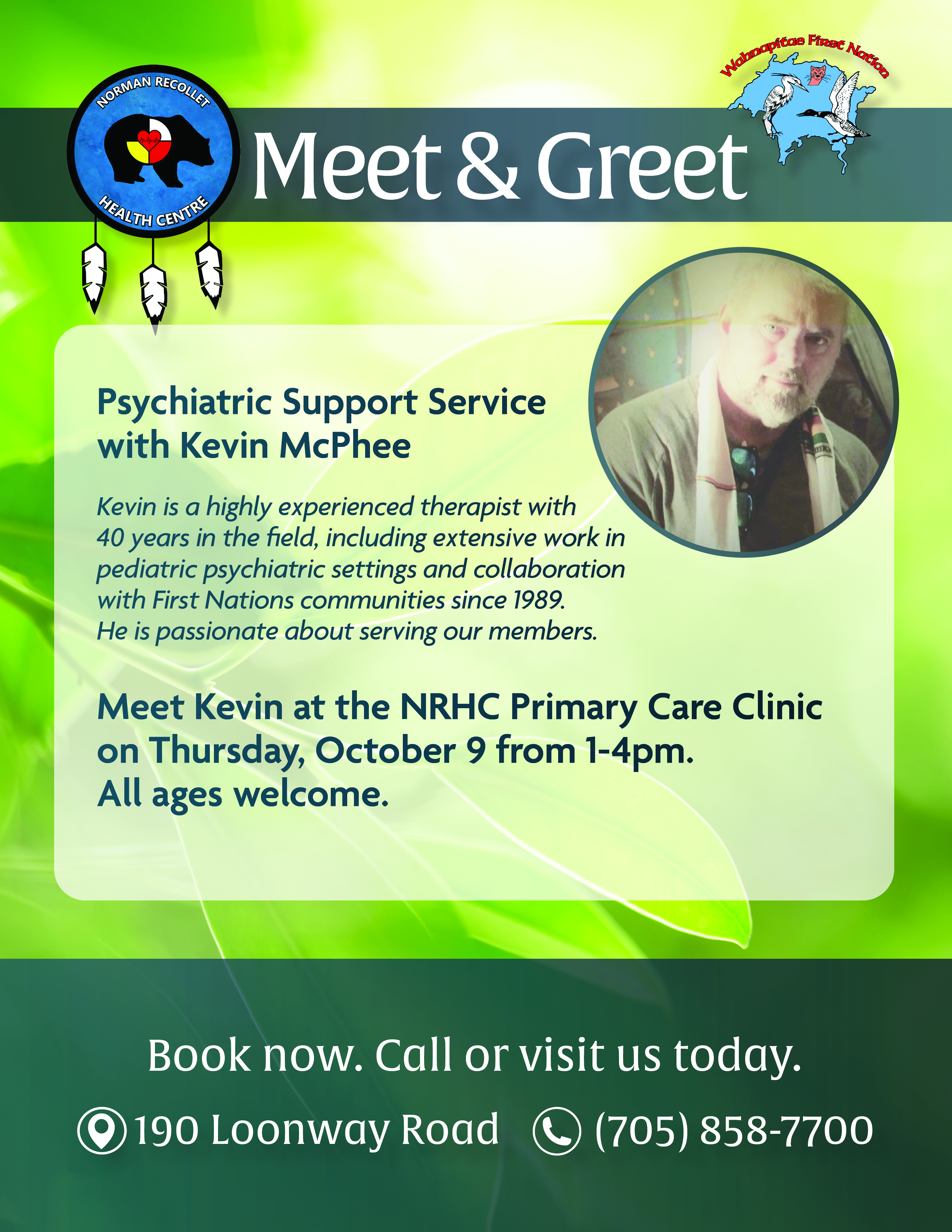 NRHC - Meet and Greet - Kevin McPhee