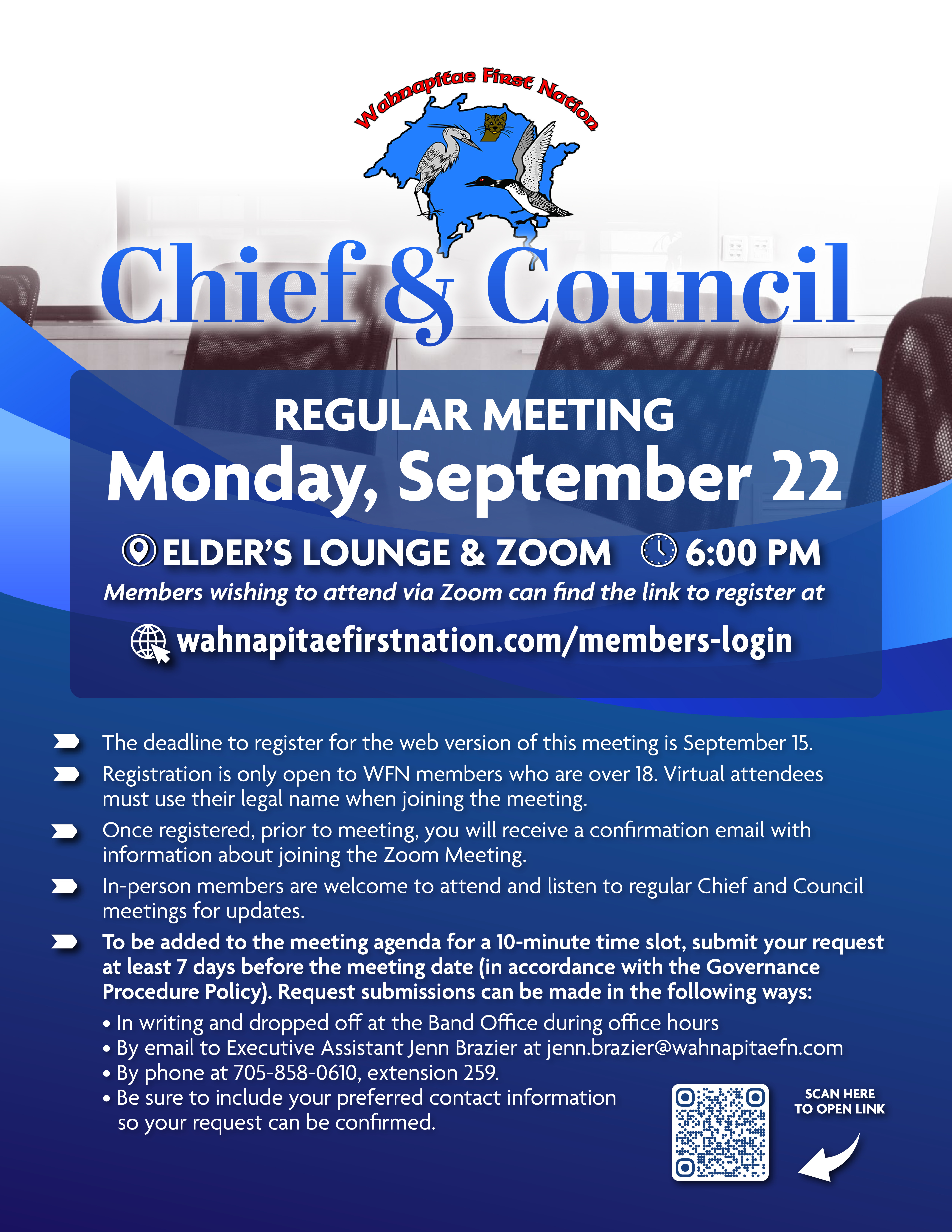 Chief and Council Regular Meeting