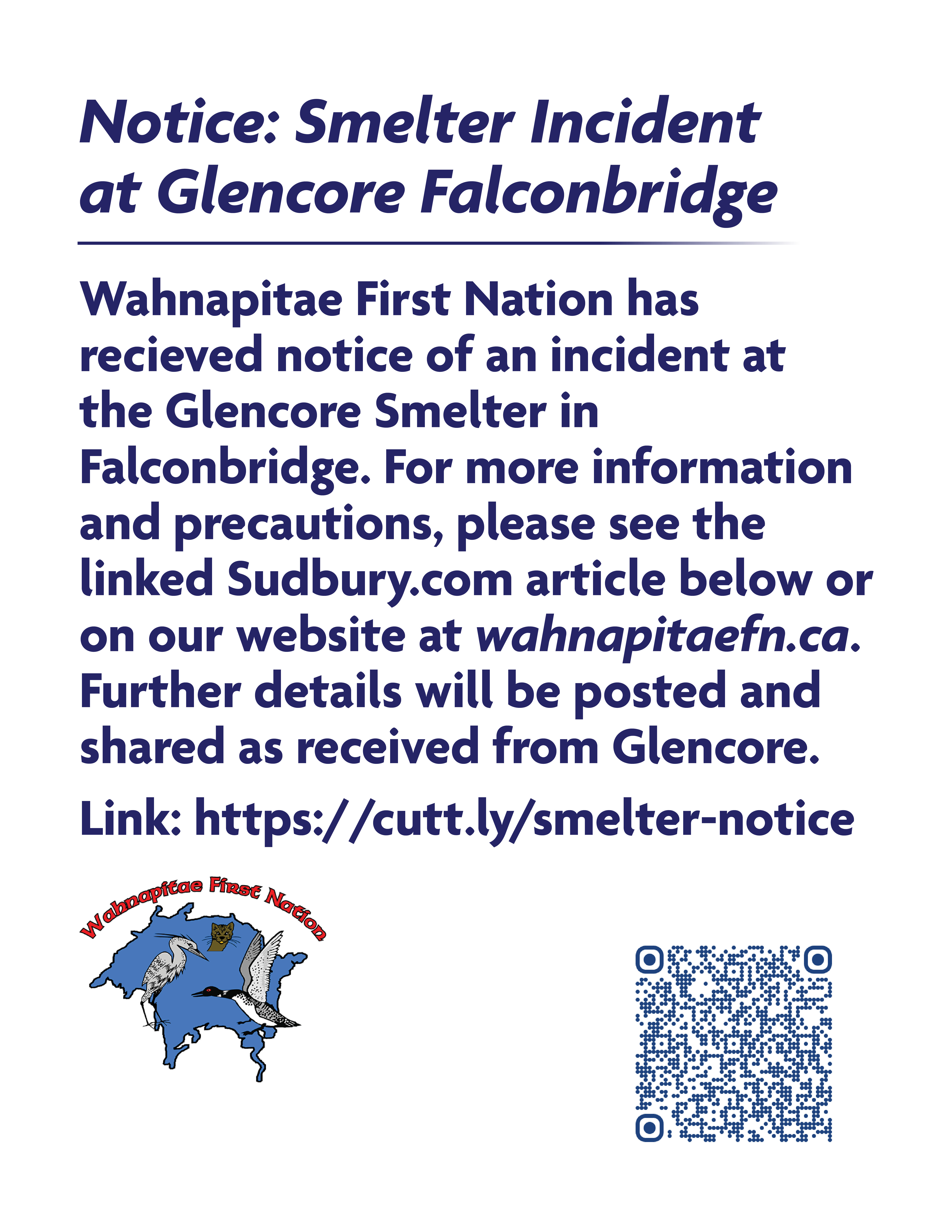 glencore smelter incident