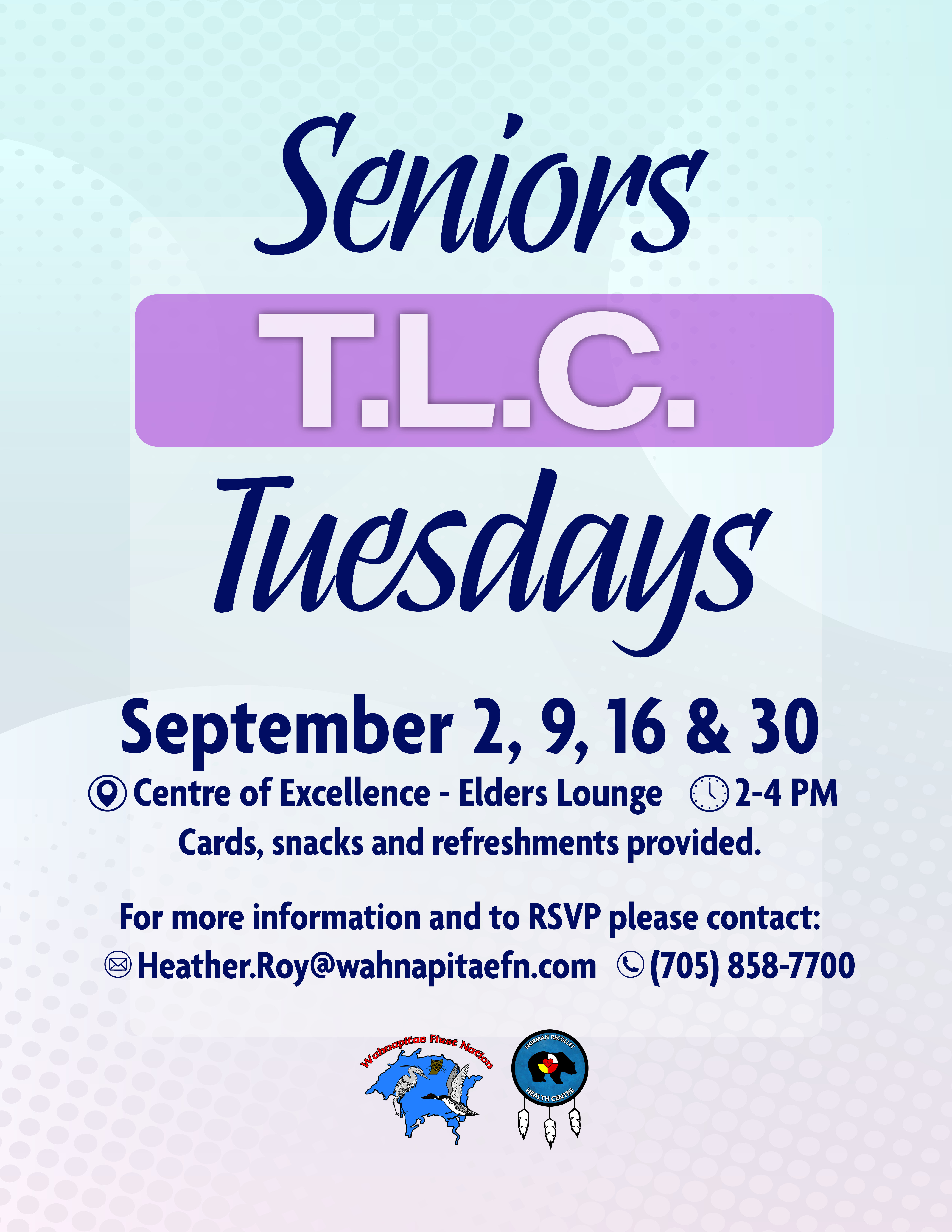 Seniors T.L.C. Tuesdays