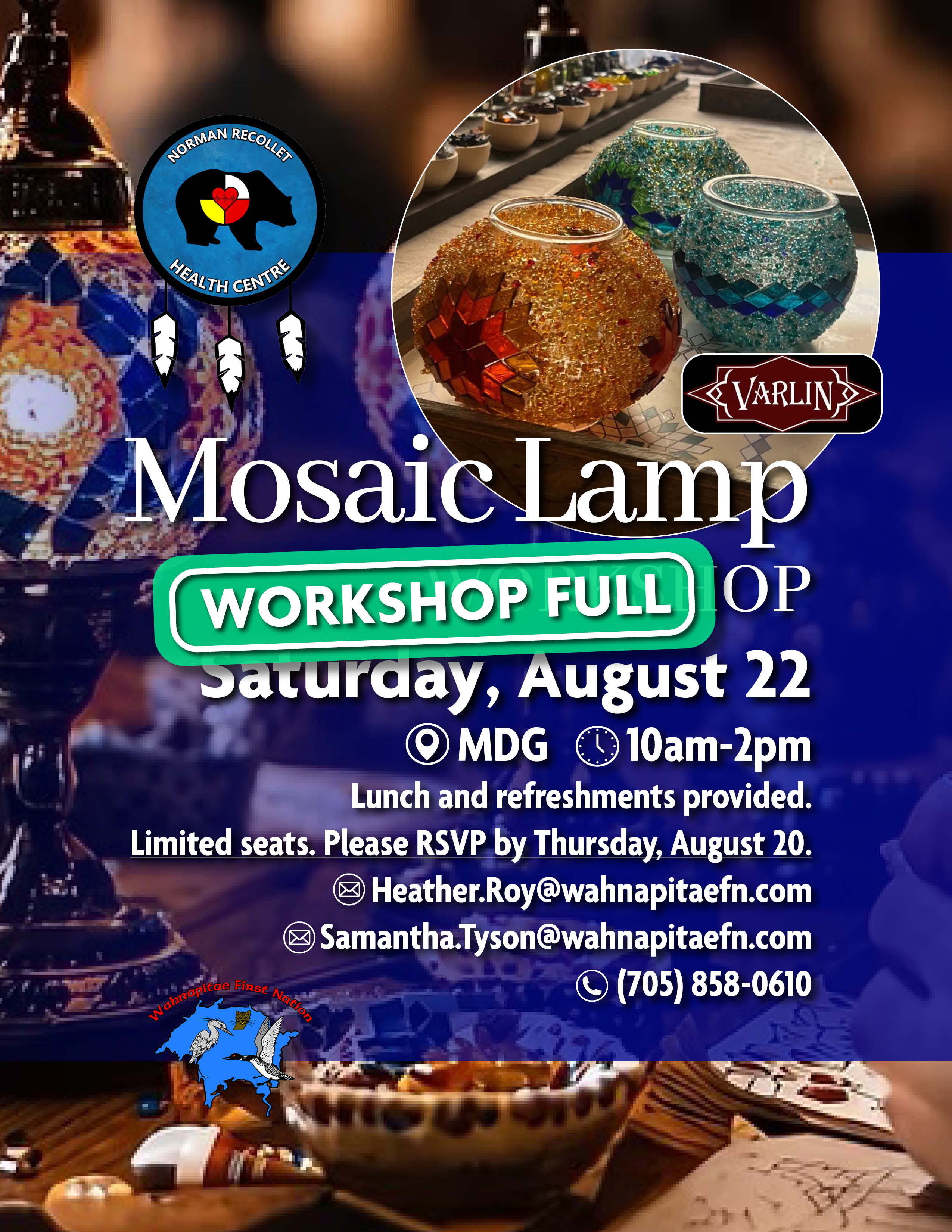 Mosaic Lamp Workshop