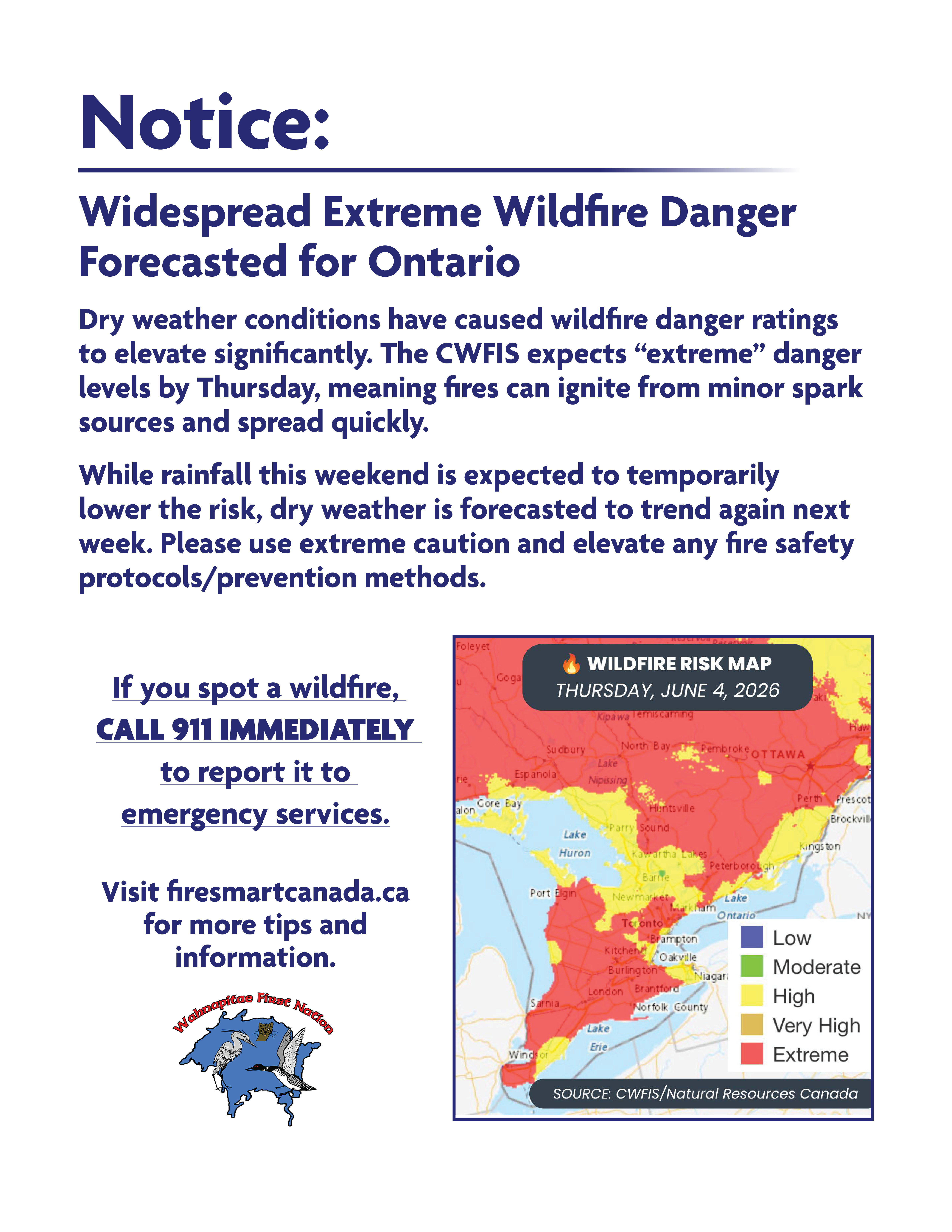 notice wildfire risk june2026