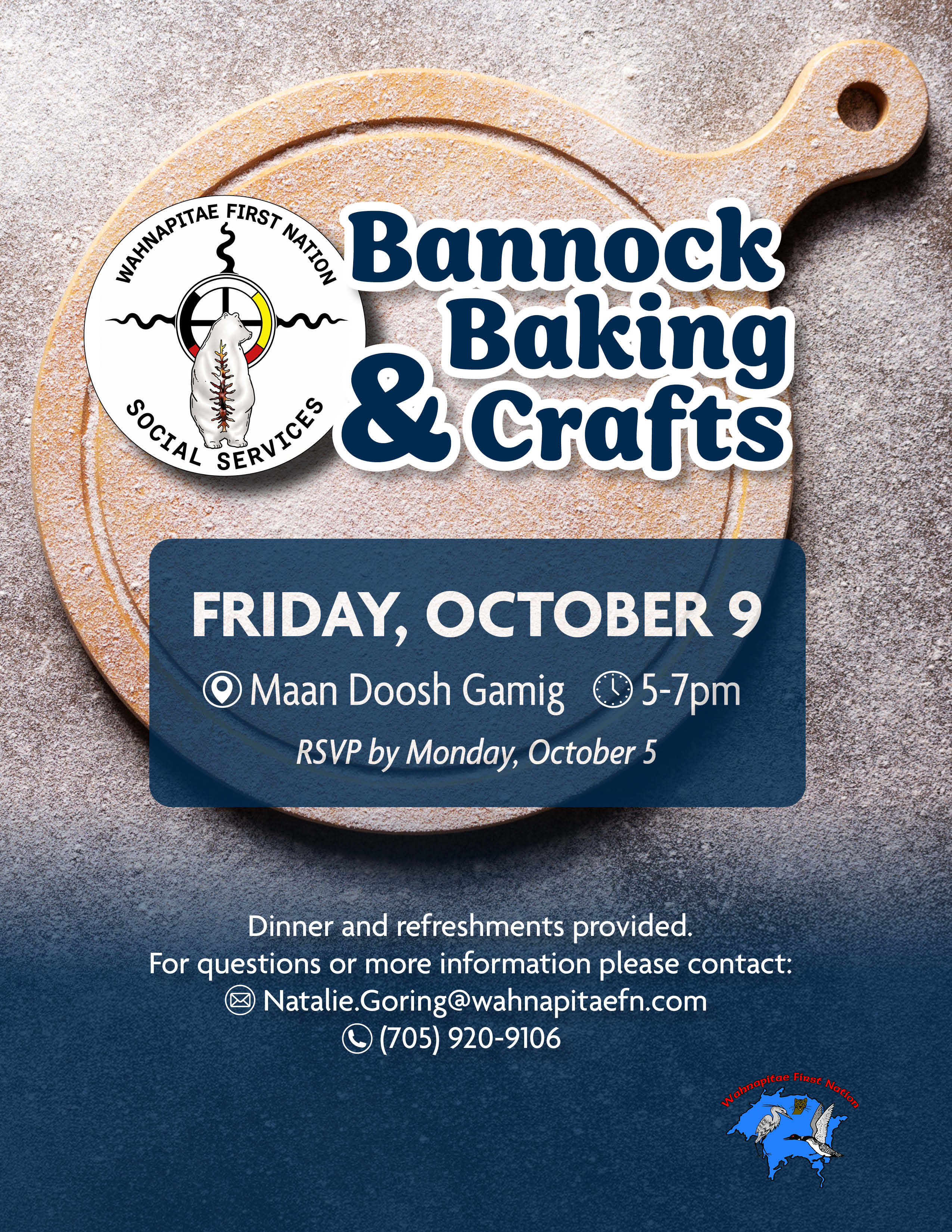 Bannock Baking and Crafts