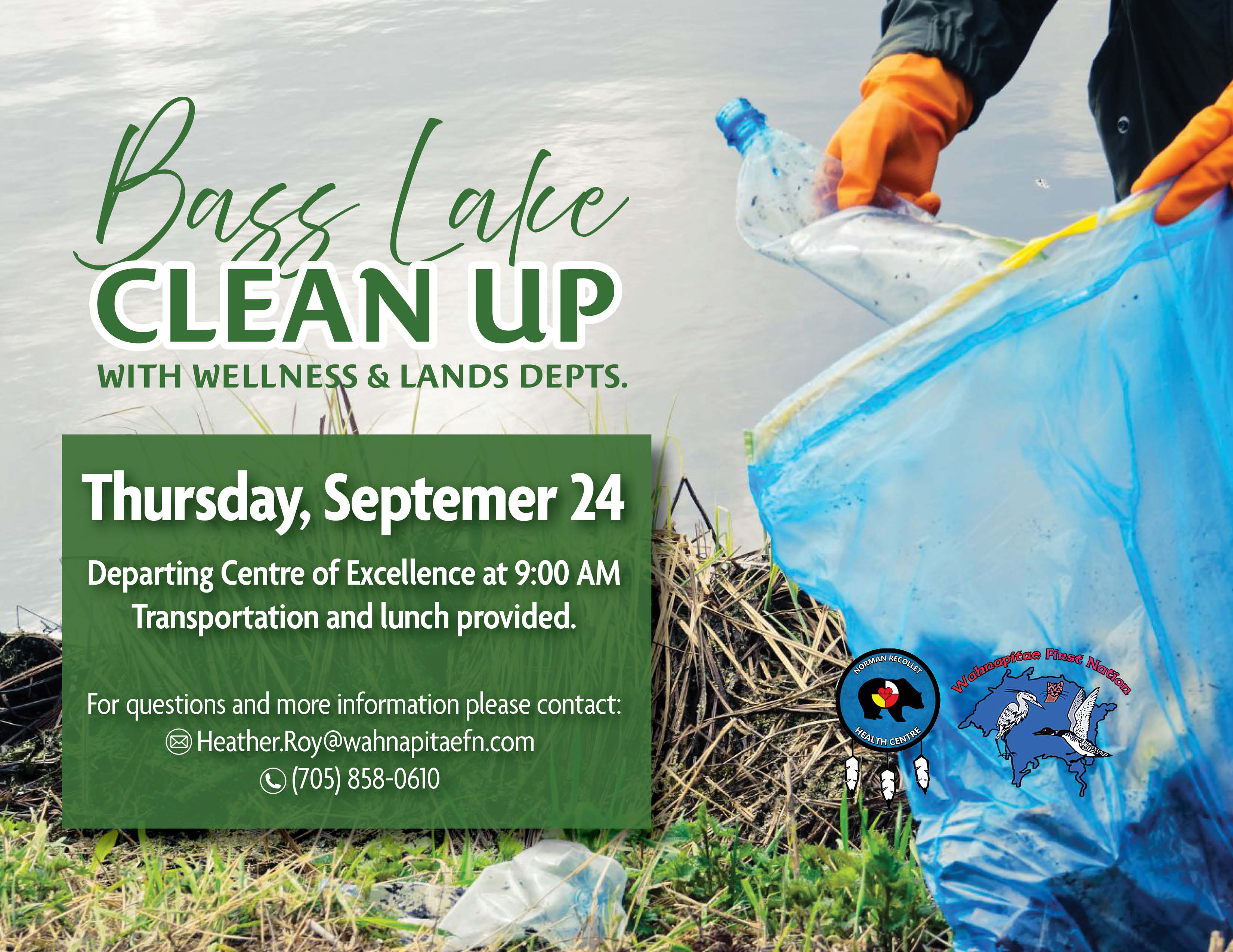 Bass Lake Clean Up