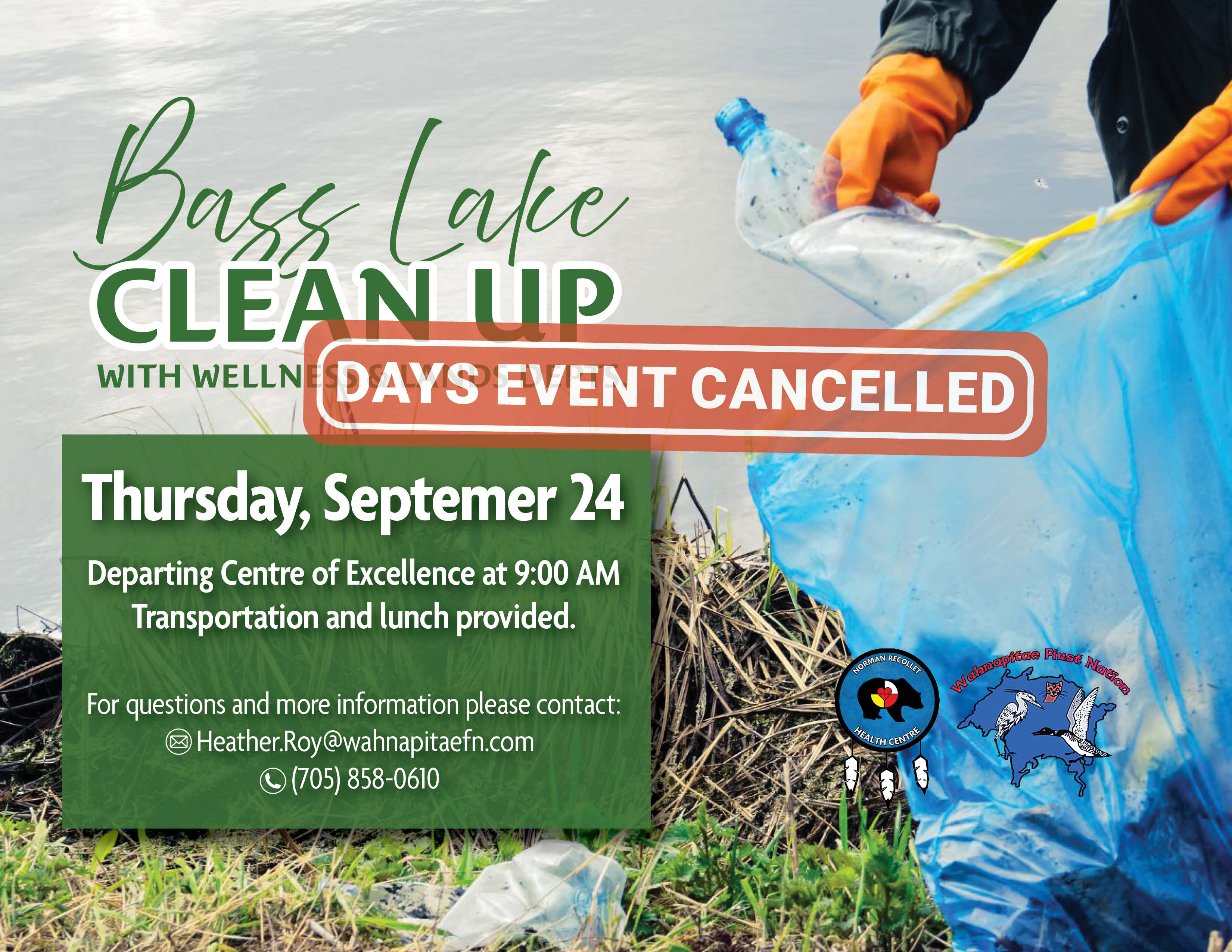 Bass Lake Clean Up