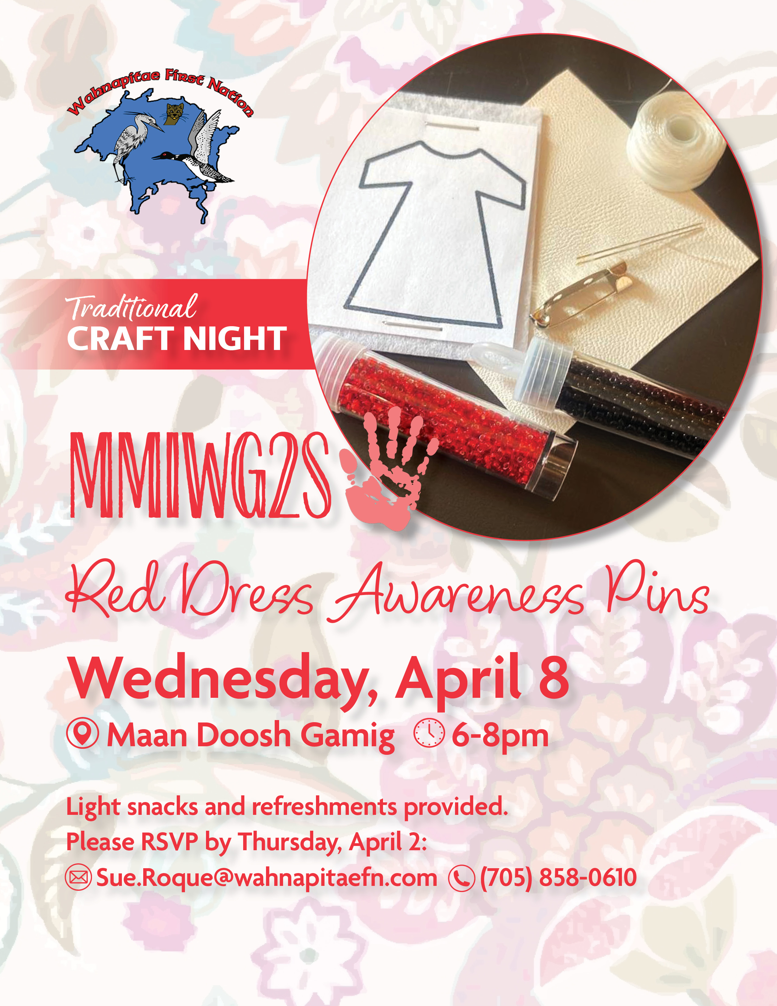 Traditional Craft Night: Applique Scarves