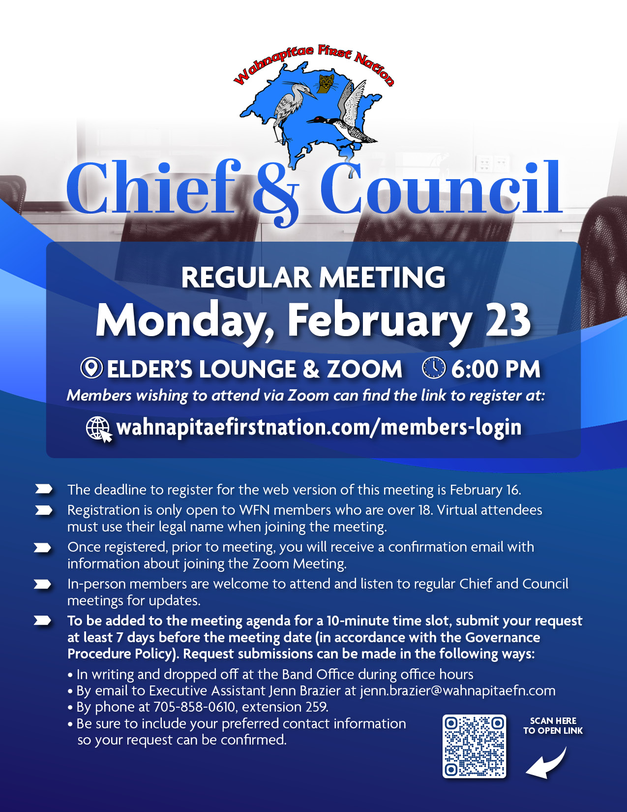 Chief and Council Regular Meeting