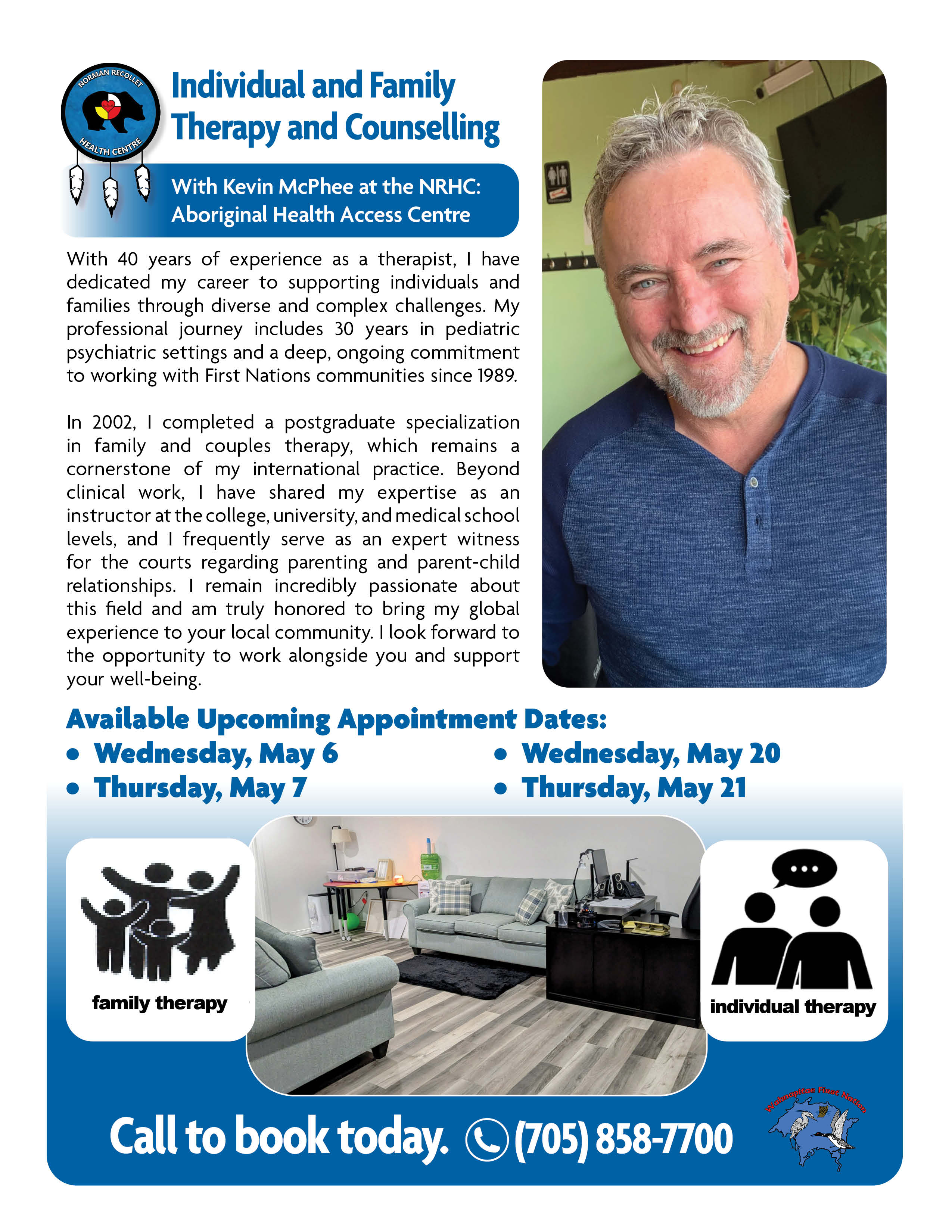NRHC - Therapy and Counselling - Kevin McPhee